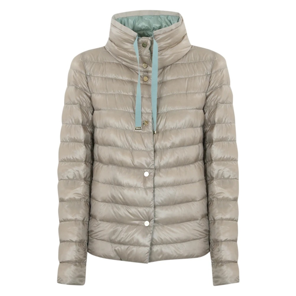Herno Lichtgewicht Gewatteerde Damesjas Blauw IJs Blue Dames