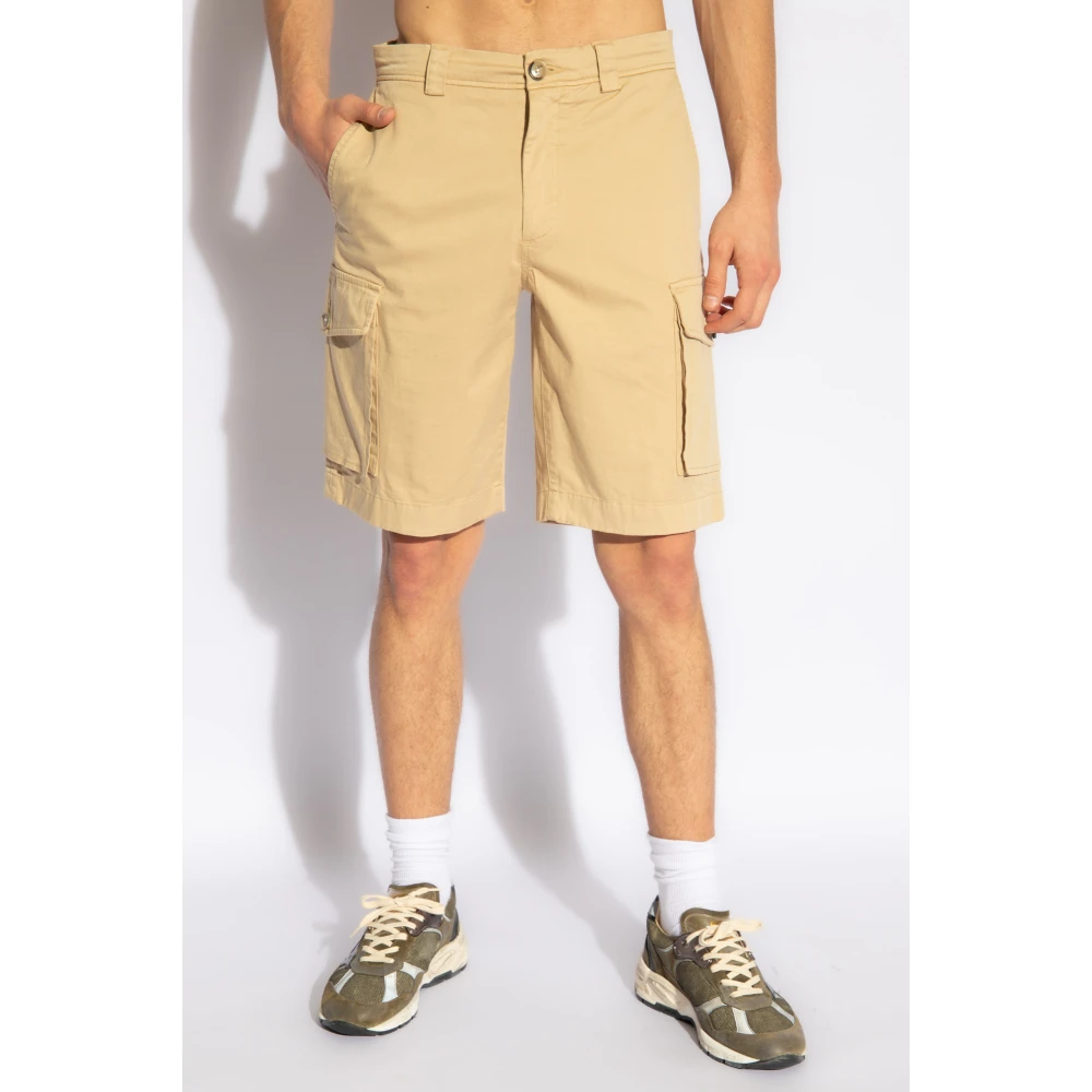 Woolrich Katoenen shorts Beige Heren
