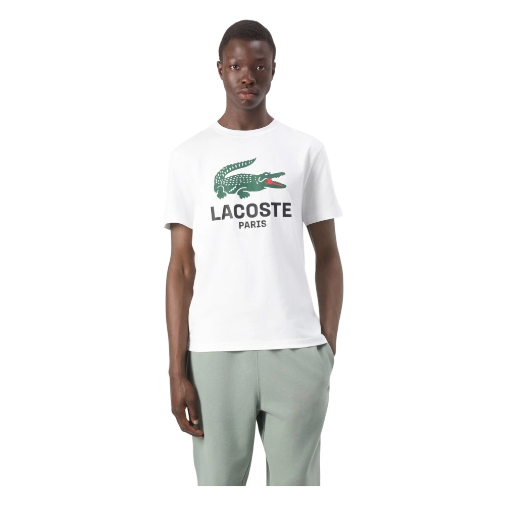 Lacoste Uomo Bianco Top, Xl, New,