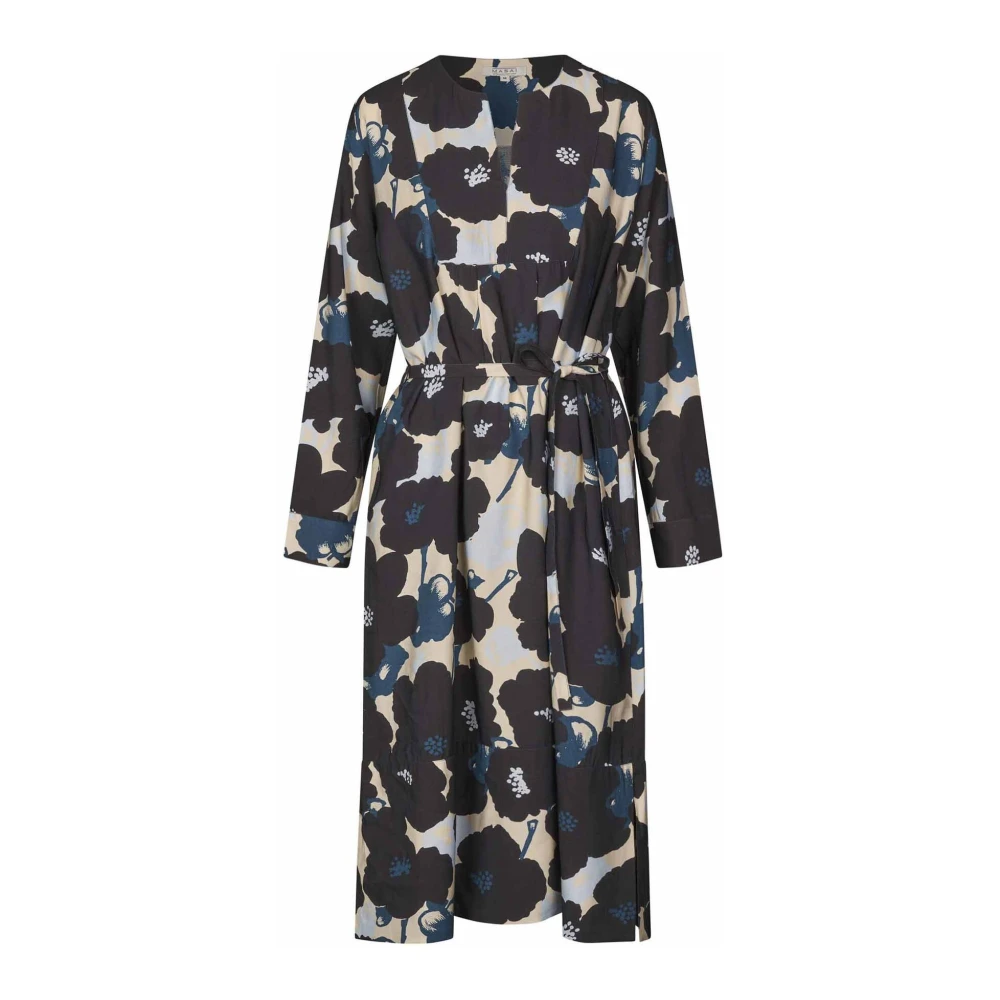 Masai Moonlit Ocean Jurk met V-hals Multicolor Dames