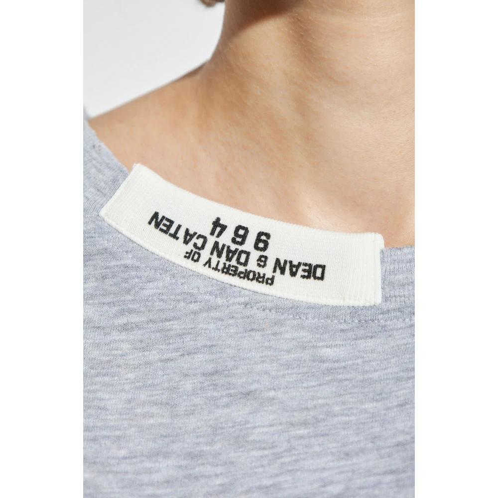 Dsquared2 Hoodie Gray Dames