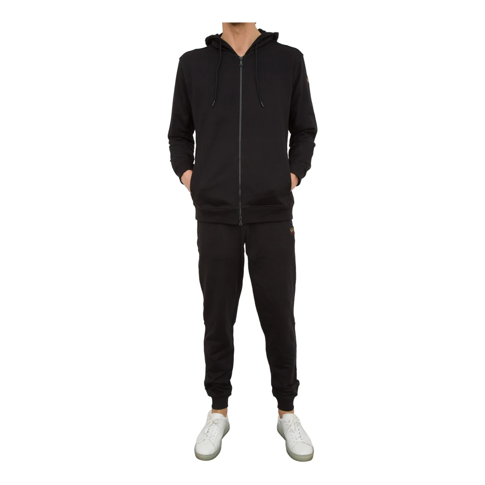 PAUL & SHARK Jogging Set voor Actieve Levensstijl Black Heren