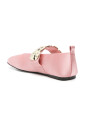pink-elastic-strap-flat-shoes
