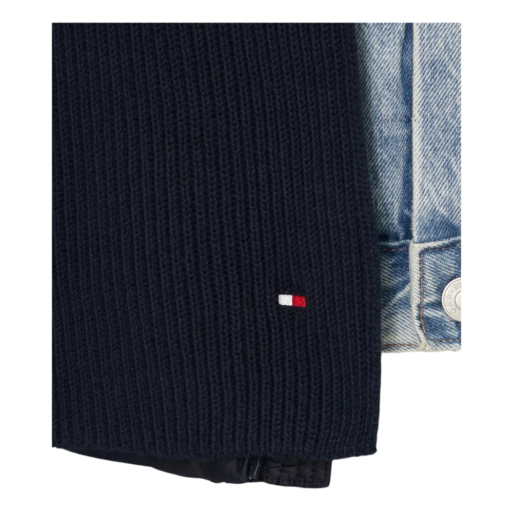 Tommy Hilfiger Herfst Winter Heren Sjaals en Handschoenen Collectie Blue Heren