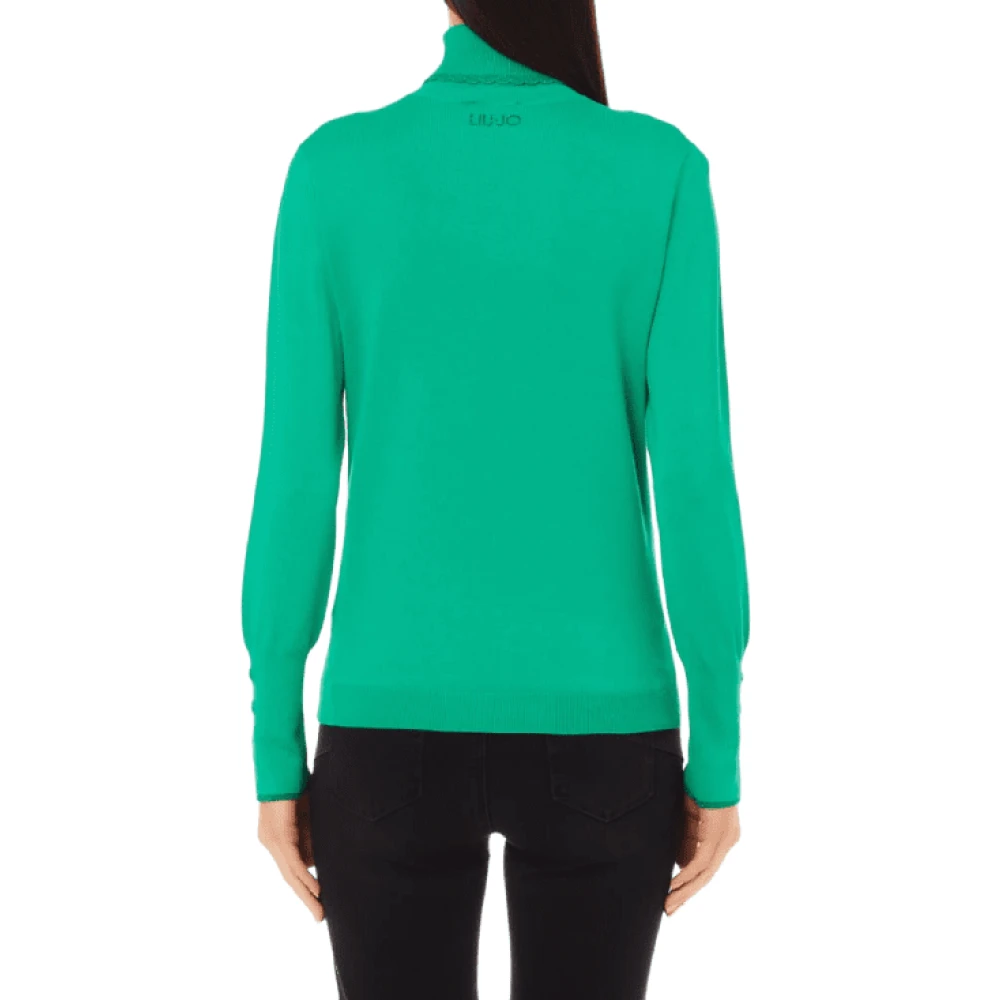 Liu Jo Groene Jelly Gesloten Trui Green Dames