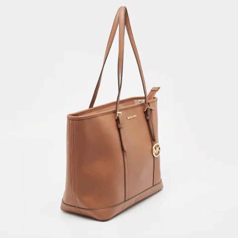 Michael Kors Pre-owned Leather totes Brown Dames
