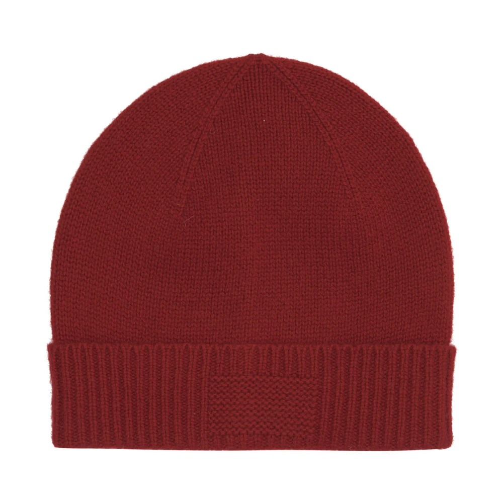 Guest In Residence Red Accessories, Male, One Size, Luxurious Cashmere Hat Aw25