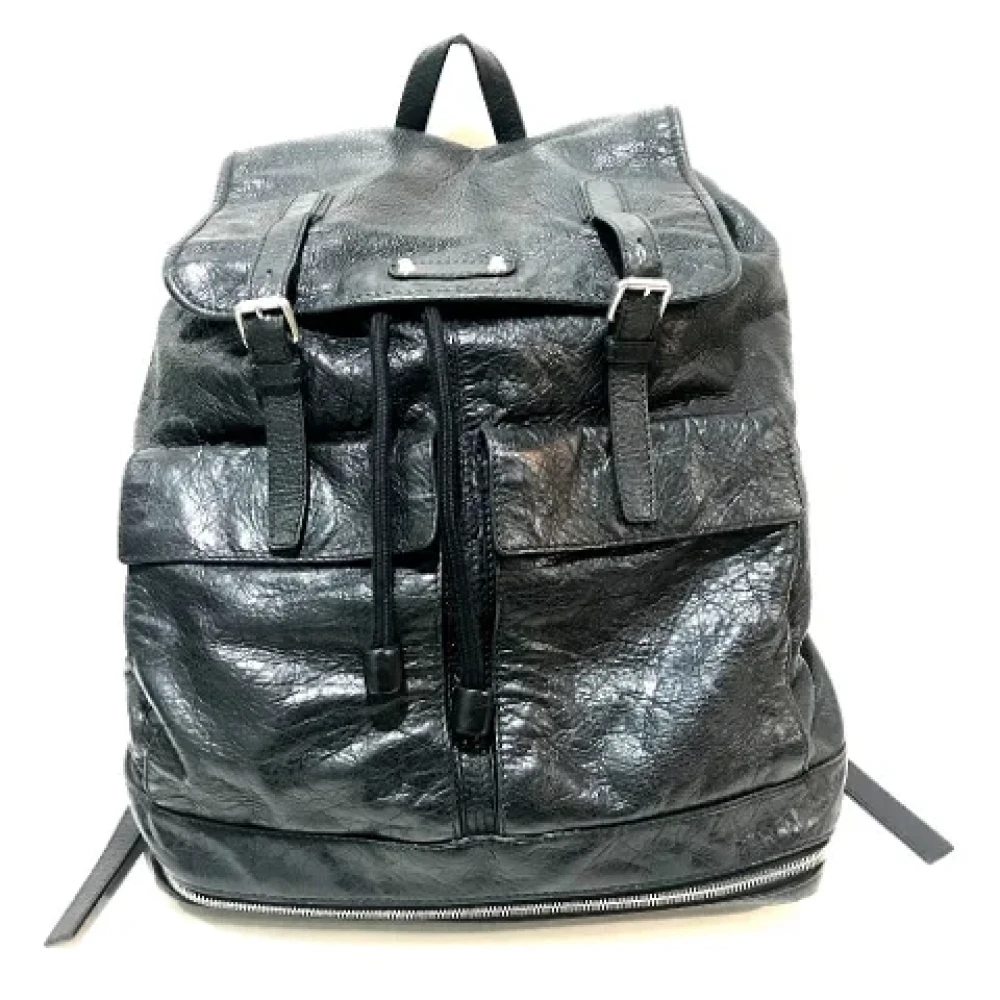 Balenciaga Vintage Pre-owned Leather balenciaga-bags Black Dames
