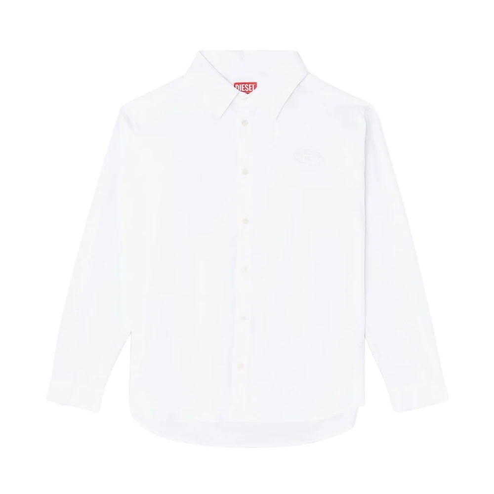 Diesel Men's White S-Simply-Gsbh Shirt - Casual Shirts - Xl - Shirts