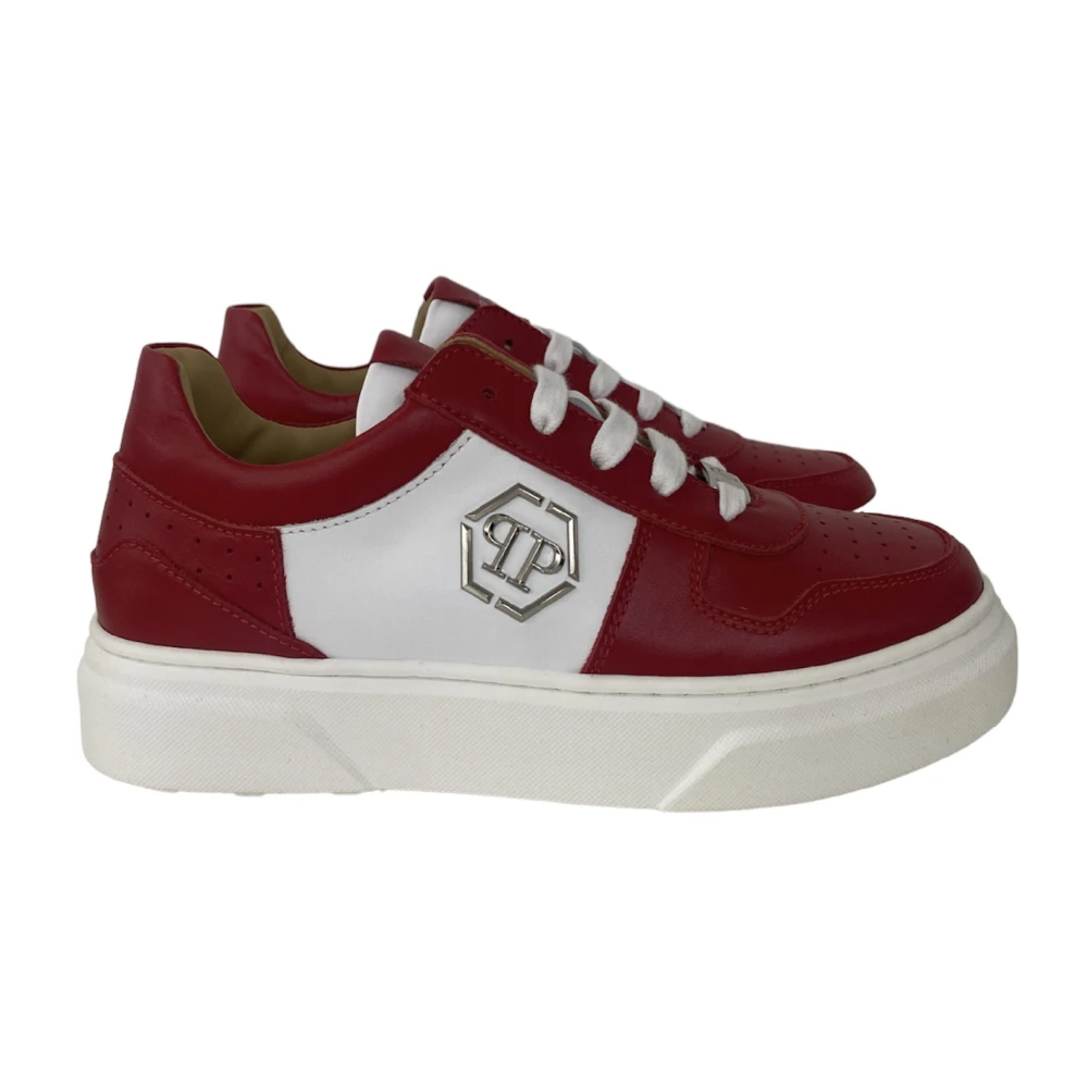 Philipp Plein Sneakers Red, Herr