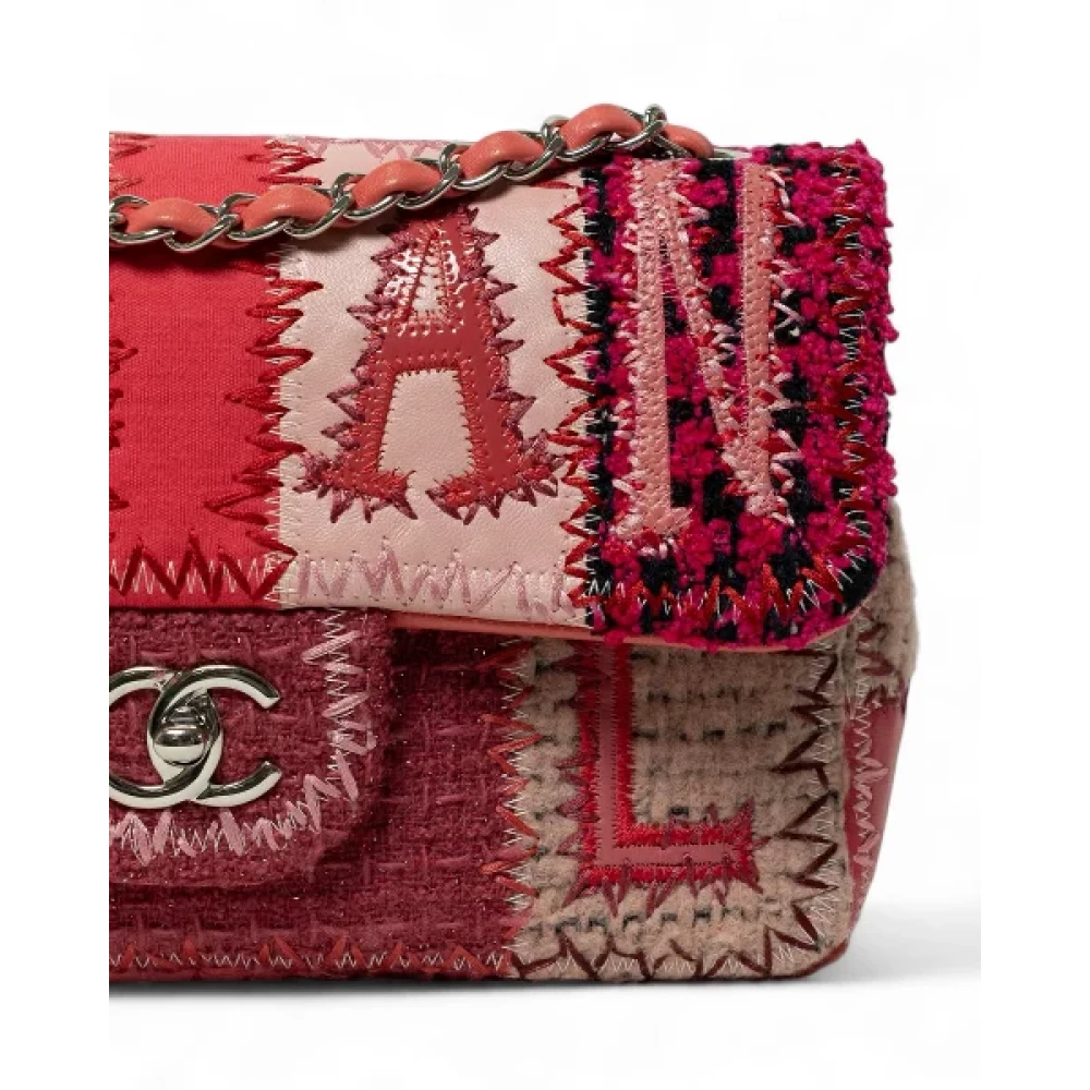 Chanel Vintage Pre-owned Fabric chanel-bags Red Dames
