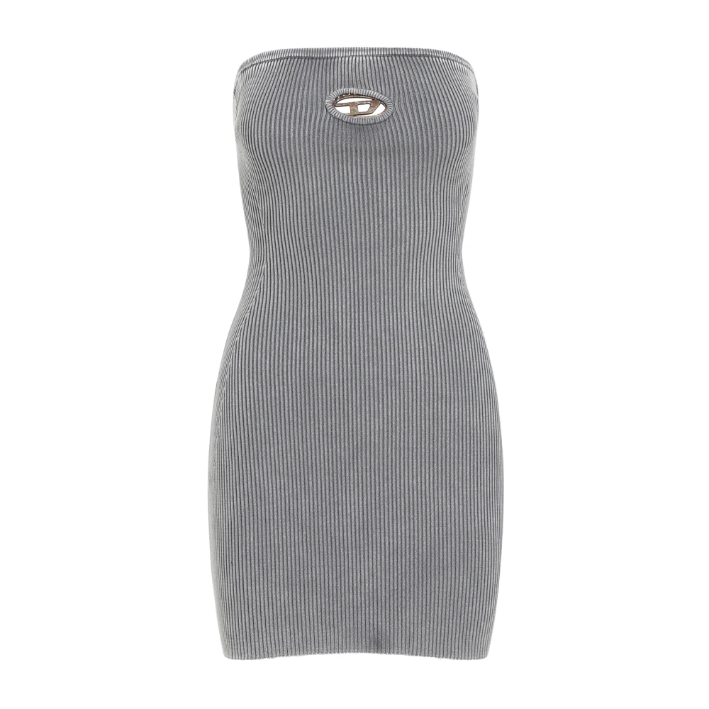 Diesel Grijze Jurk Aw24 Stijlvolle Dameskleding Gray Dames