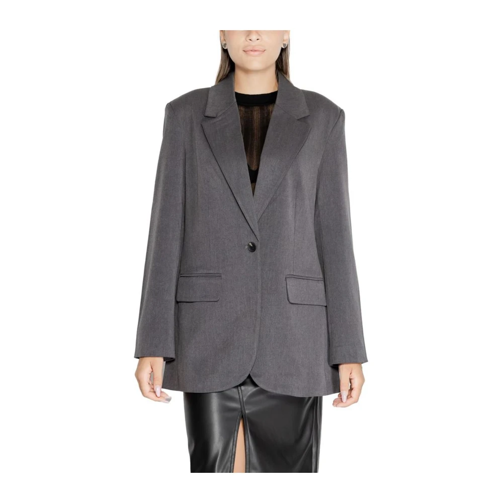 Only Grijze Blend Dames Herfst Winter Blazer Gray Dames