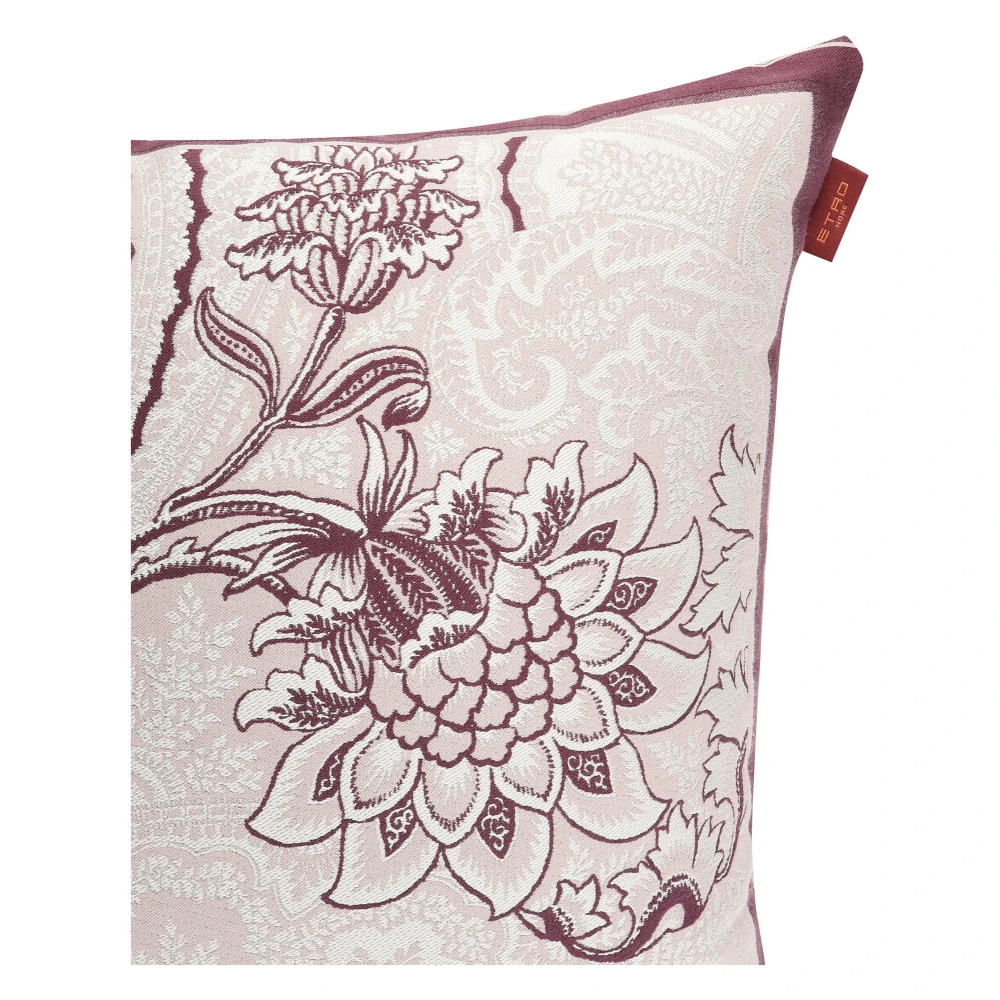ETRO Witte Jacquard Kussen Accessoires White Unisex