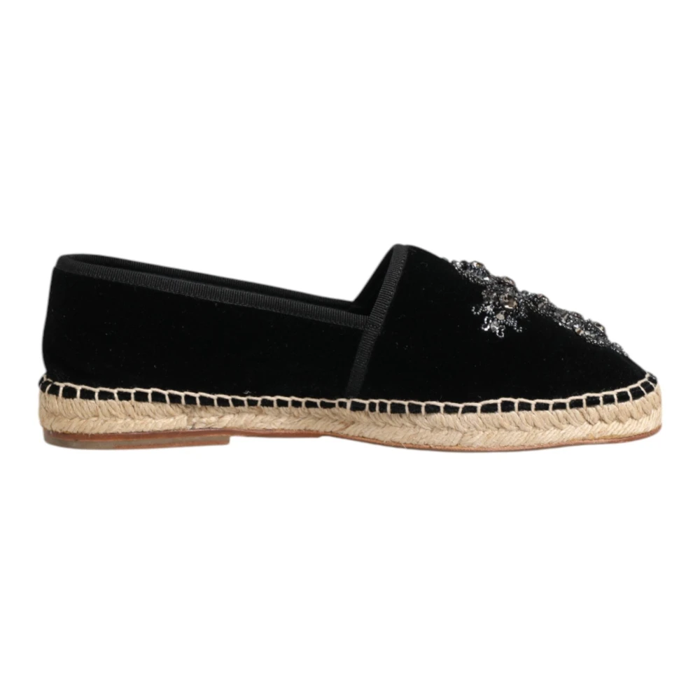 Dolce & Gabbana Damen Schwarz Schuhe, K, 39 Eugröße: