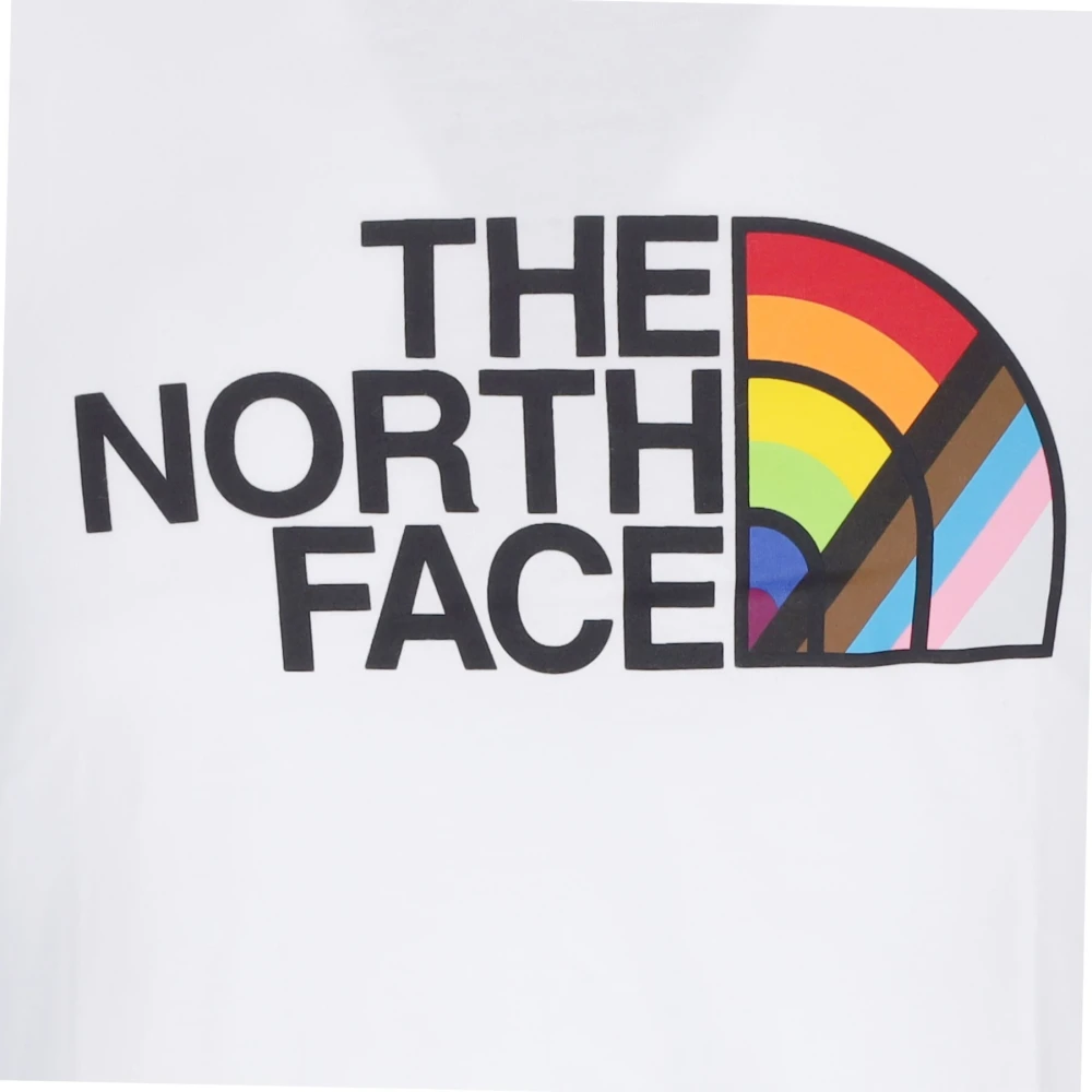 The North Face Lady Pride Tee Streetwear Collectie White Dames