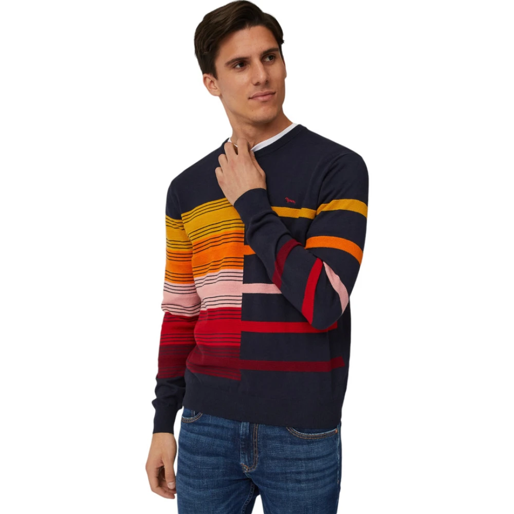 Harmont & Blaine Ronde Hals Trui Multicolor Heren