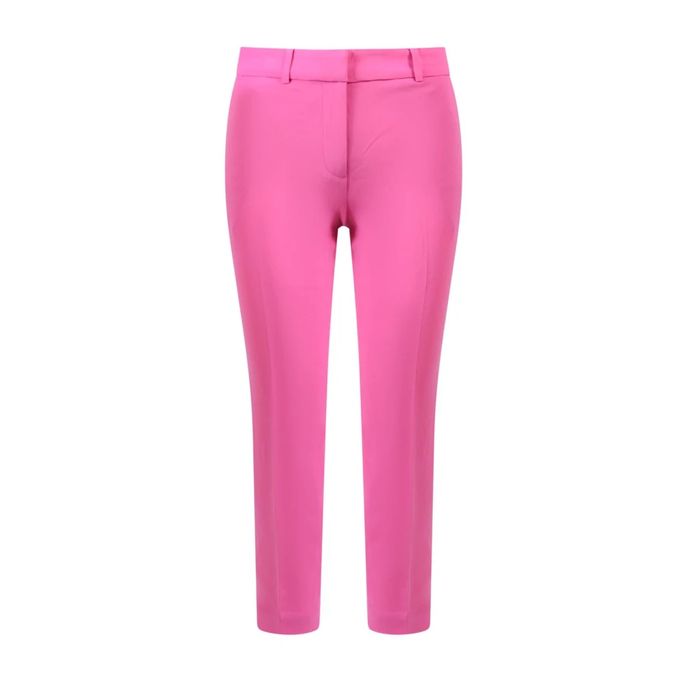 Michael Kors Leather Trousers Pink Dames