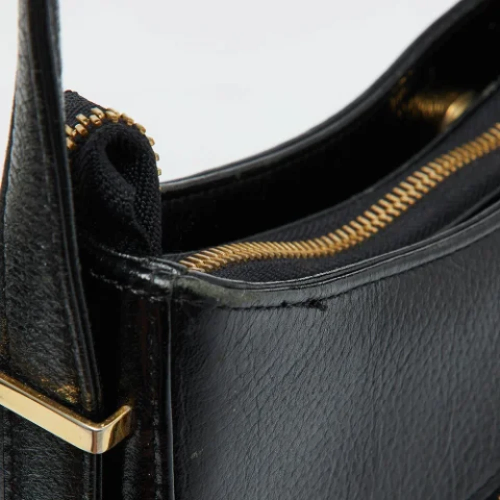 MCM Pre-owned Leather shoulder-bags Black Dames