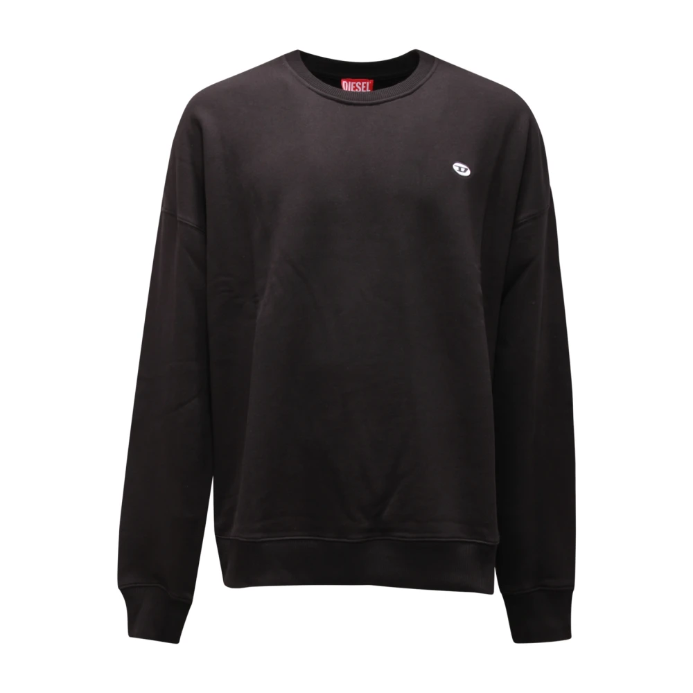 Diesel Men's Black S-Rob-Doval-Pj Sweatshirt