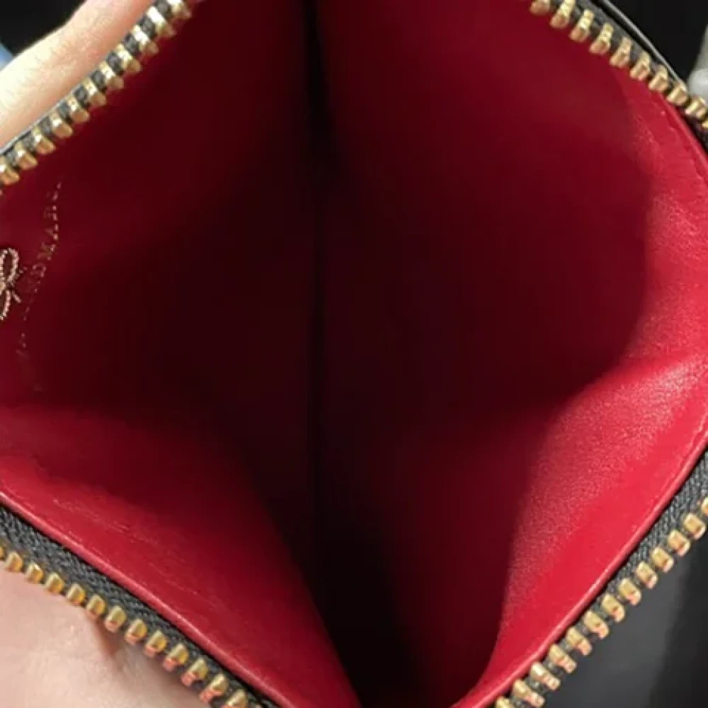 Anya Hindmarch Pre-owned Leather wallets Black Dames