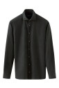 chemise-en-flanelle-vert-fonce-a-manches-longues