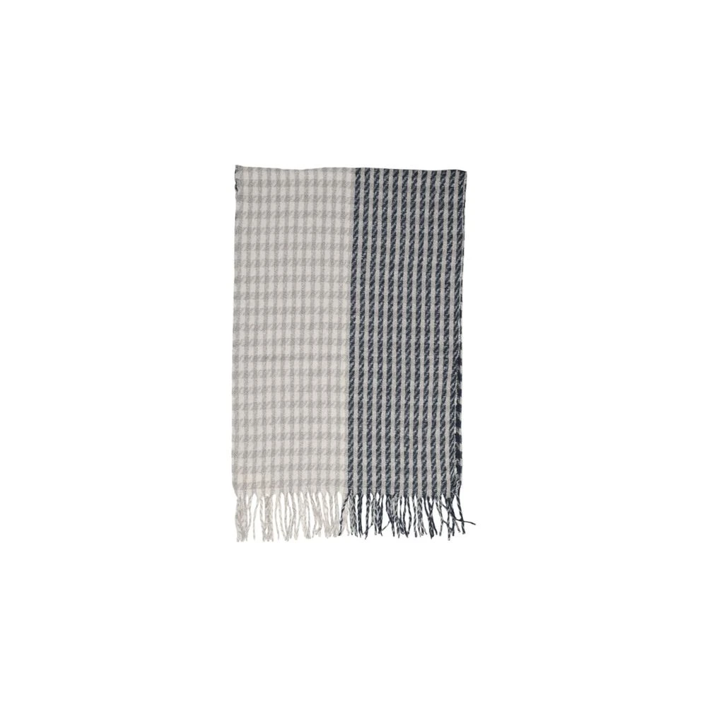 Only Grijze sjaal van gerecycled polyester Gray Dames
