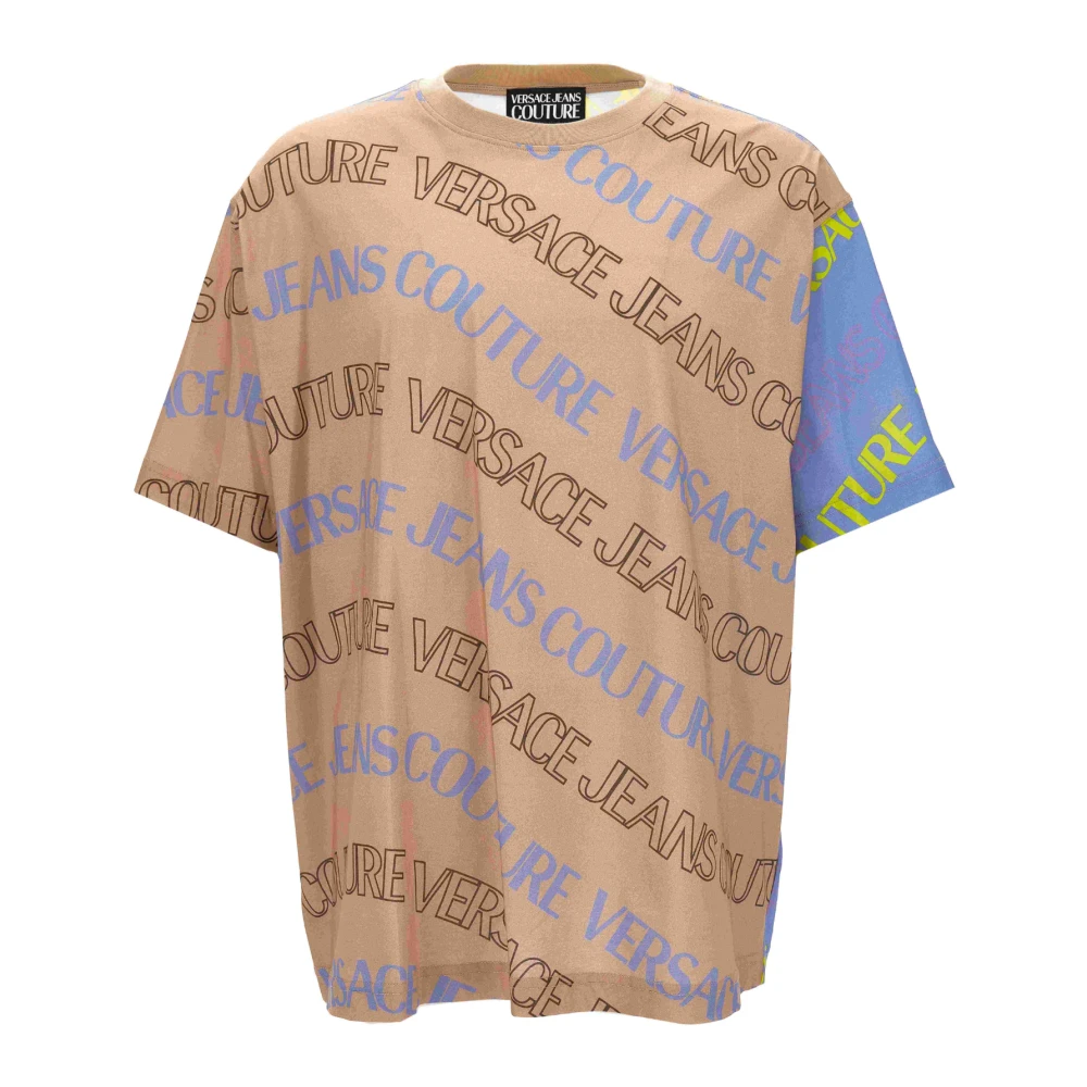 Versace Jeans Couture T-shirts en Polos Multicolor Heren