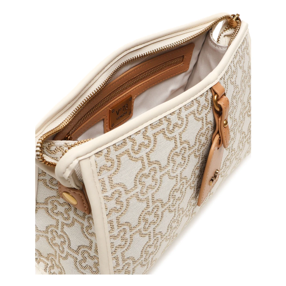 V73 Beige Accessoires met Persoonlijk Jacquard Beige Dames