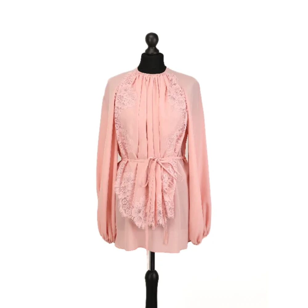 Stella McCartney Pre-owned Silk tops Pink Dames
