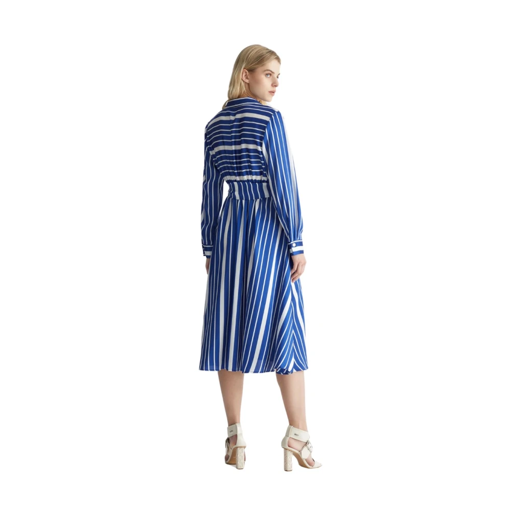 Liu Jo Stijlvolle Overhemdjurk Multicolor Dames