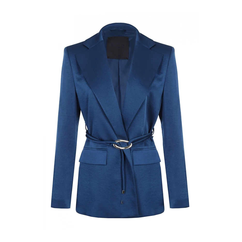 Liu Jo - Jackets > Blazers - Blue - Liu Jo - Modalova