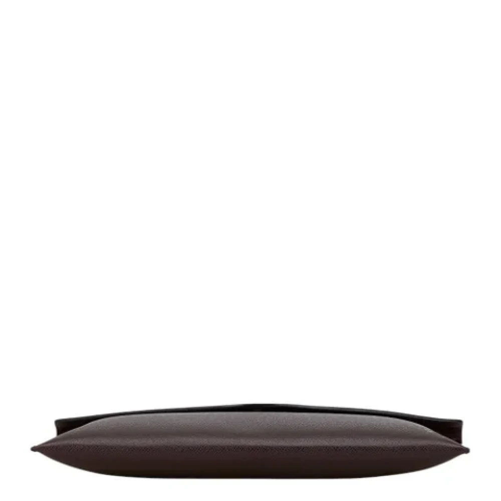 Louis Vuitton Vintage Pre-owned Leather clutches Brown Dames