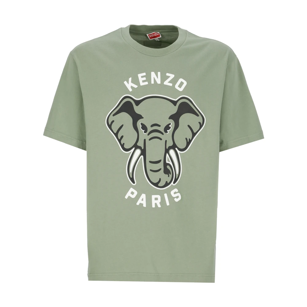 Kenzo T-Shirts Green Heren