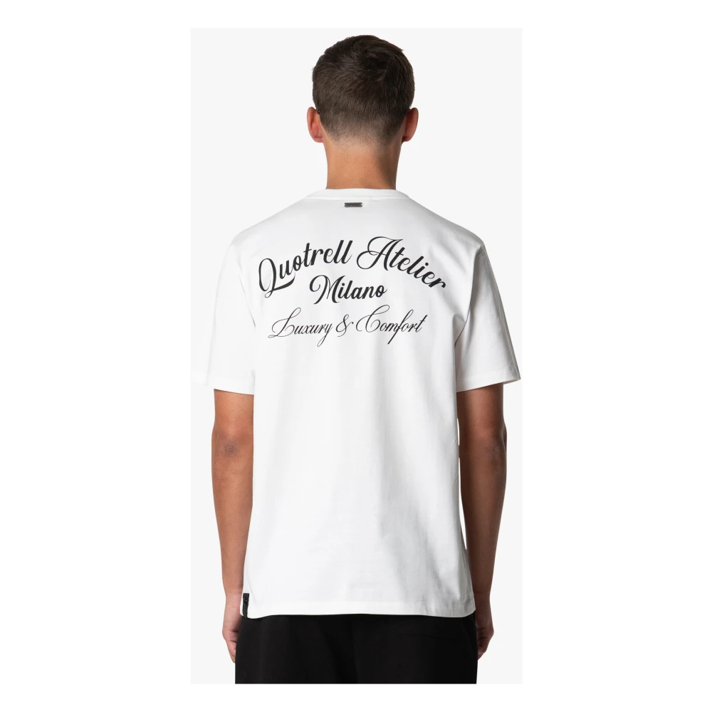 Quotrell Milano T-Shirt Heren Wit White Heren