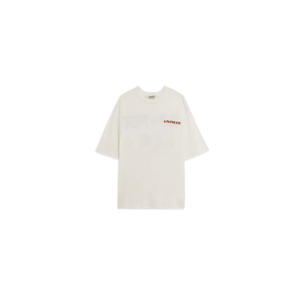A Paper Kid T-Shirts White Heren