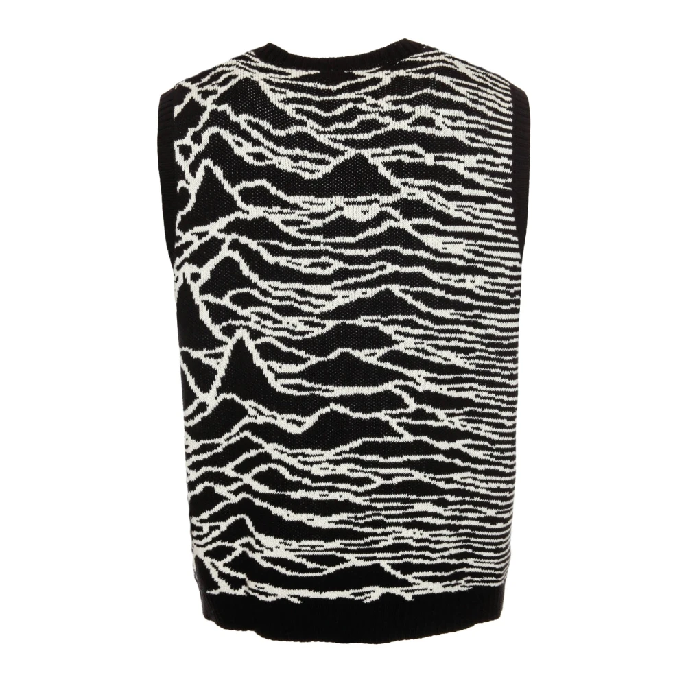 Pleasures Joy Division Jacquard Sweater Vest Multicolor Heren