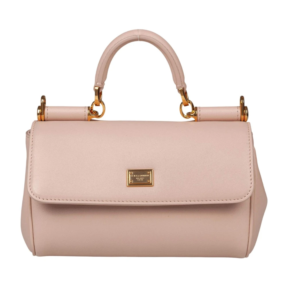 Dolce & Gabbana Women's Beige Handbags, One Size, Sicily Handbag