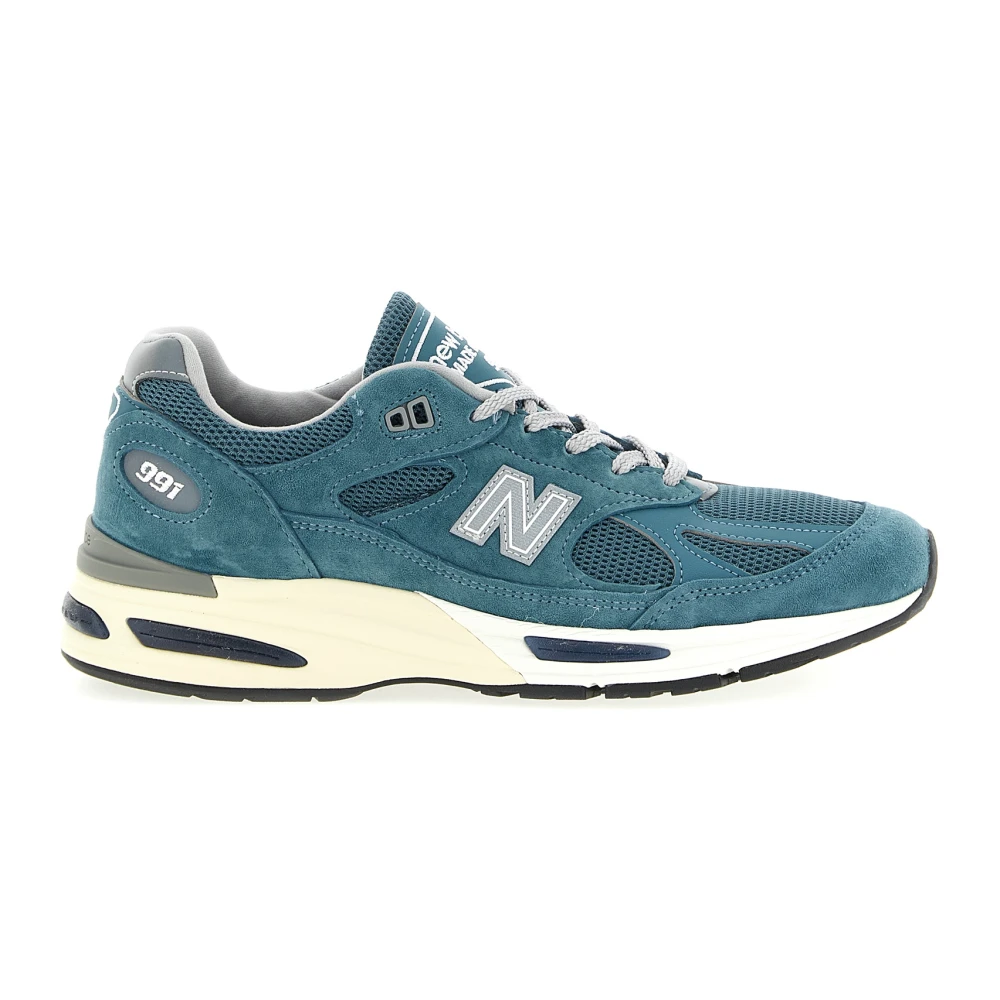 New Balance Running Shoes, Male, 9 Uk, Made In Uk 991V2 Trainers Blue