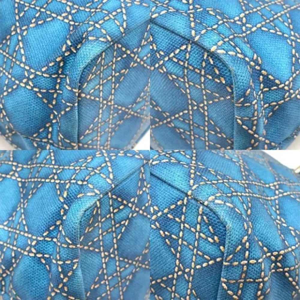 Dior Vintage Pre-owned Plastic dior-bags Blue Dames