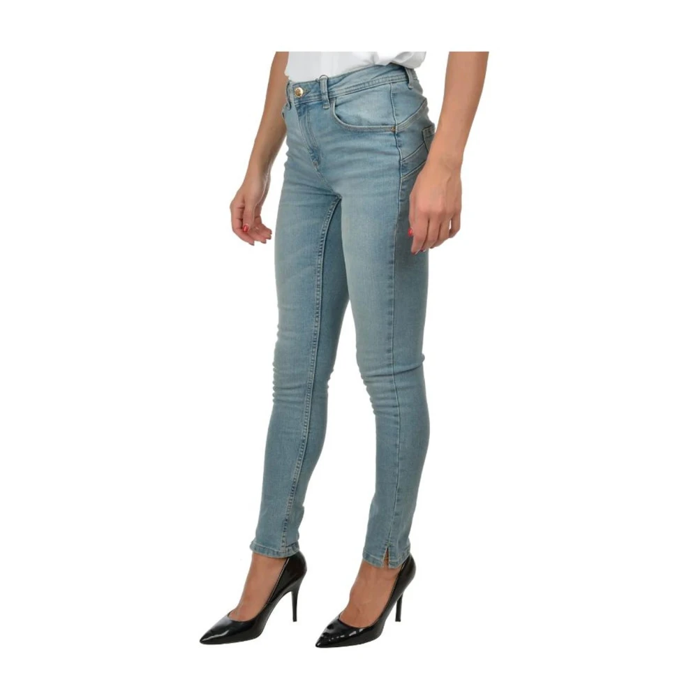 YES ZEE Lichtblauwe Skinny Jeans voor Vrouwen Blue Dames