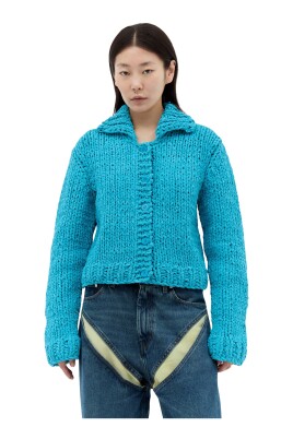 cardigan-chenille-doux-avec-col-releve