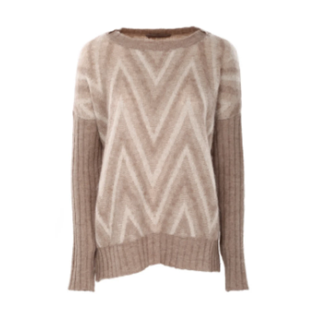 D.Exterior Bruine Trui voor Vrouwen Brown Dames