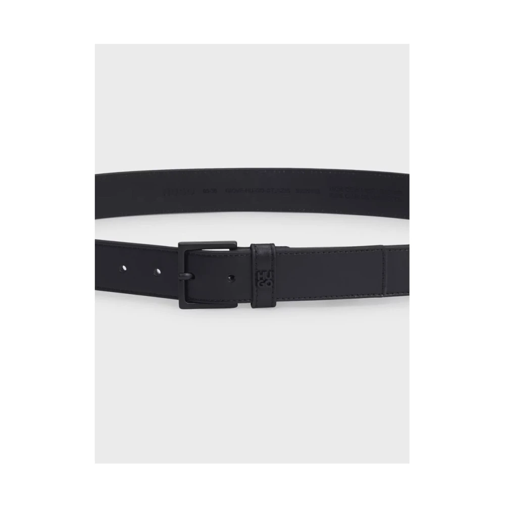 Hugo Boss Stijlvolle Remen voor een trendy look Black Heren