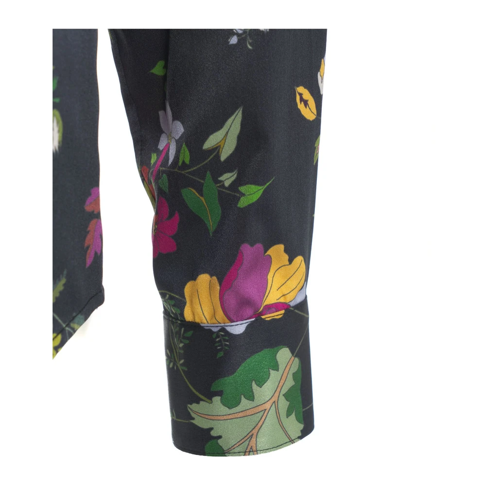 Himon's Bloemenprint Multi-gekleurde Blouse Multicolor Dames