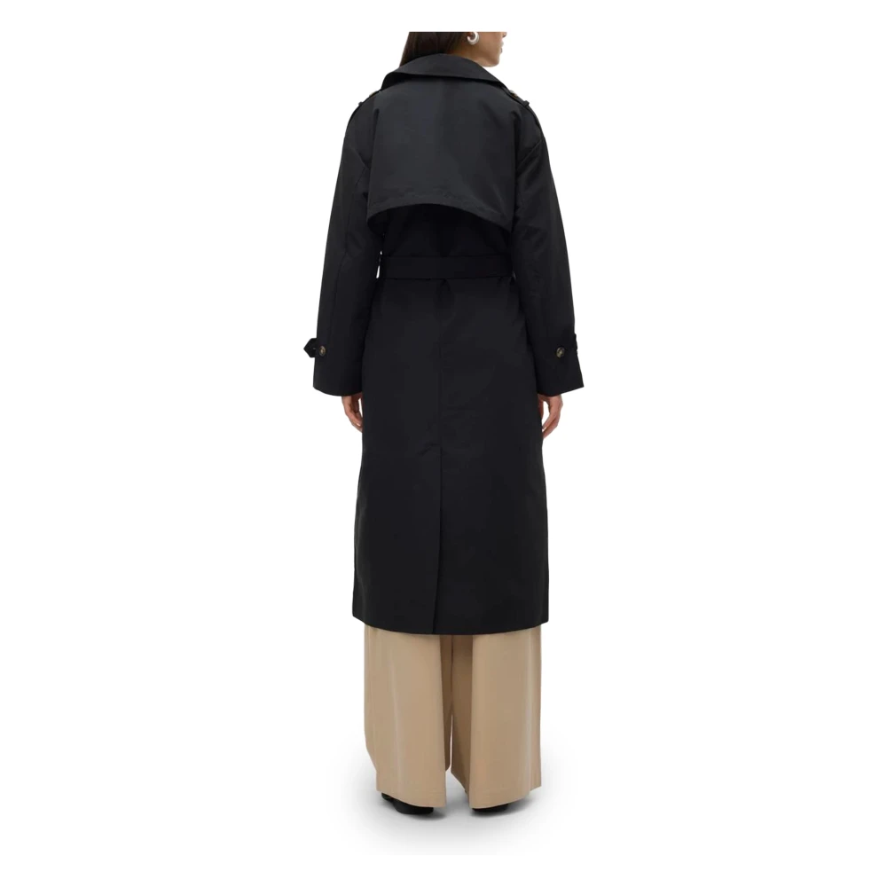 Vero Moda Lente Zomer Dames Jassen en Mantels Black Dames