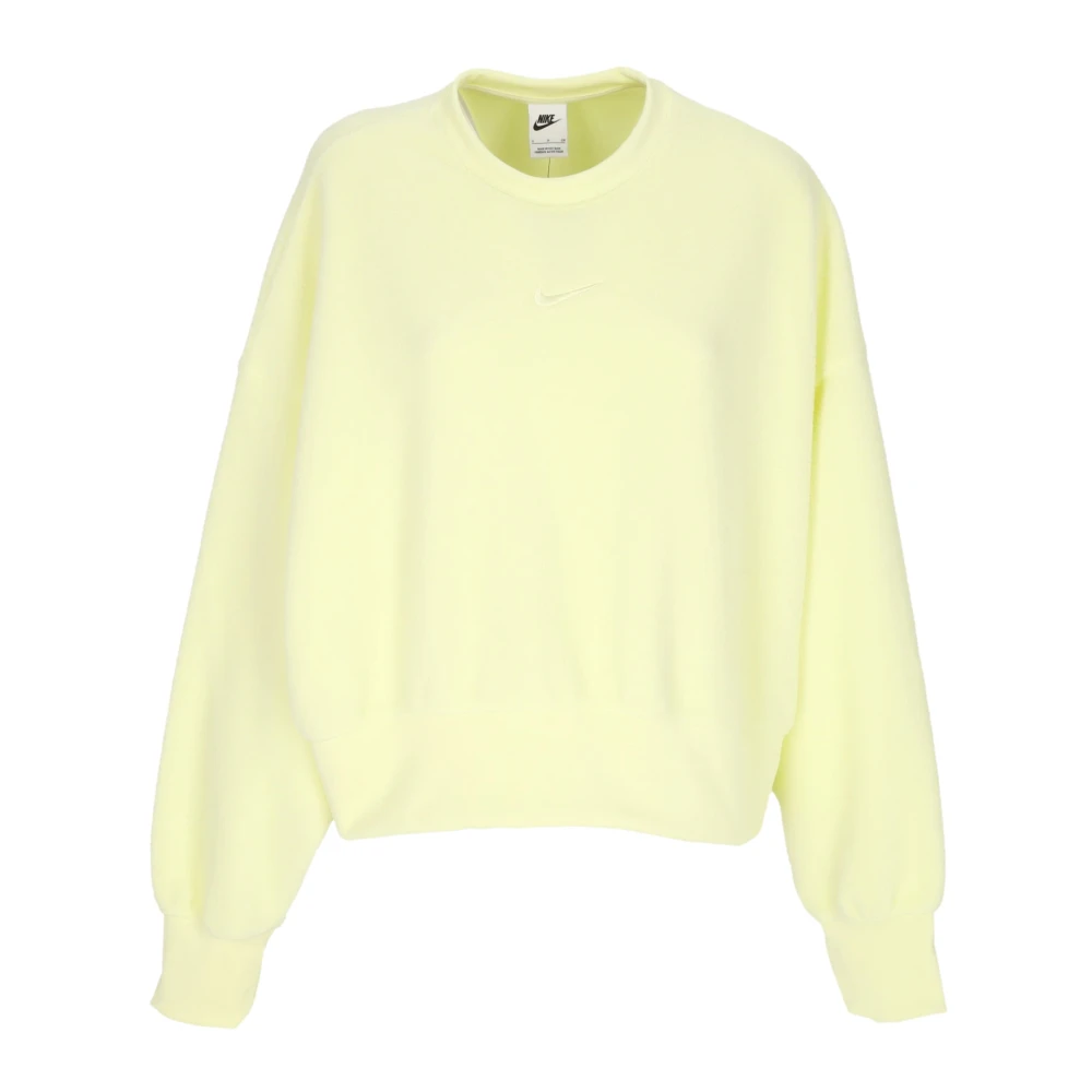 Luminous Green Crewneck Sweatshirt Plush Mod