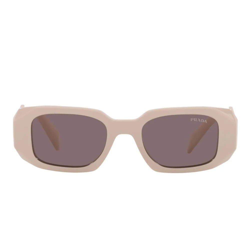 Prada , Sunglasses, Unisex, Pink, 49 Mm, Rectangular Sunglasses With Unique Temples - Image 4
