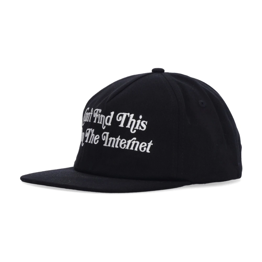 Market Zwarte Platte Klep Pet Snapback Stijl Black Heren