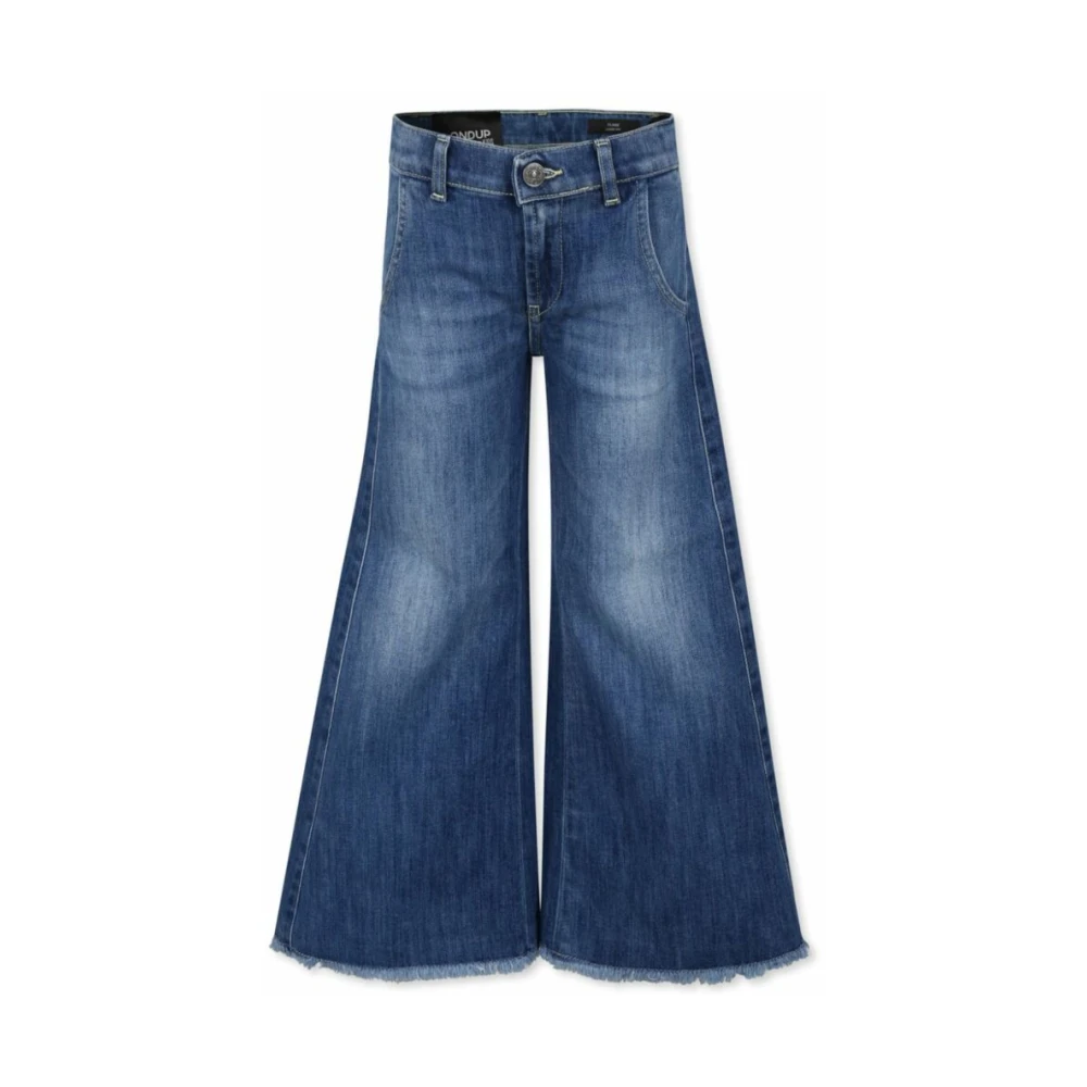 Dondup Barn Flare Jeans i Blå Blue, Flicka